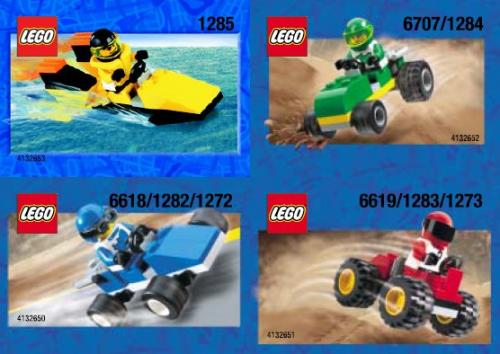 Lego Race 4-Pack