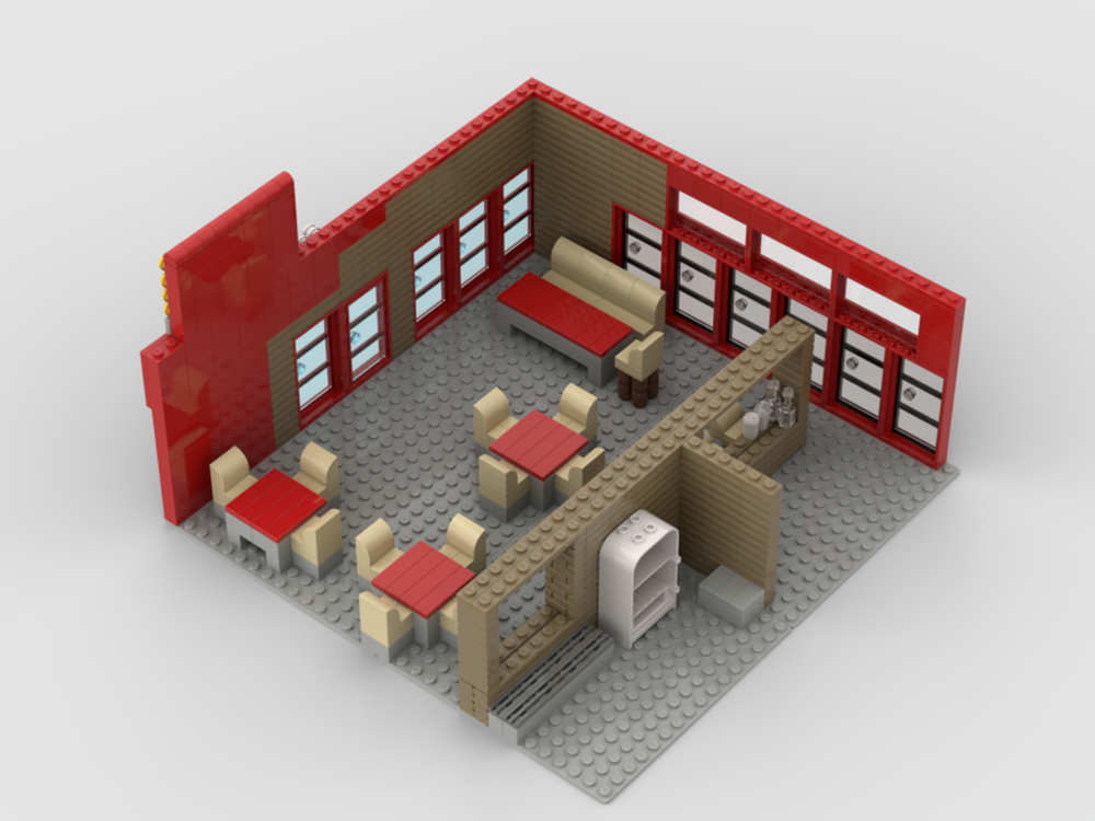 Lego McDonalds Inside