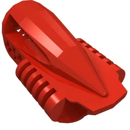 Technic Block 3 x 5 x 1 2/3 / Red