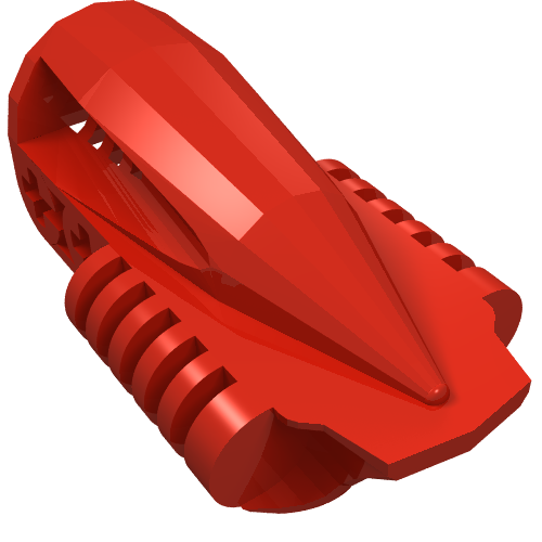 Lego Technic Block 3 x 5 x 1 2/3 / Red