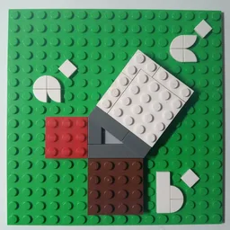Pythagorean Theorem Visualisation with a 3-4-5 Right Triangle