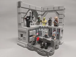 Executor Bridge Bounty Hunters Book End/Display Stand