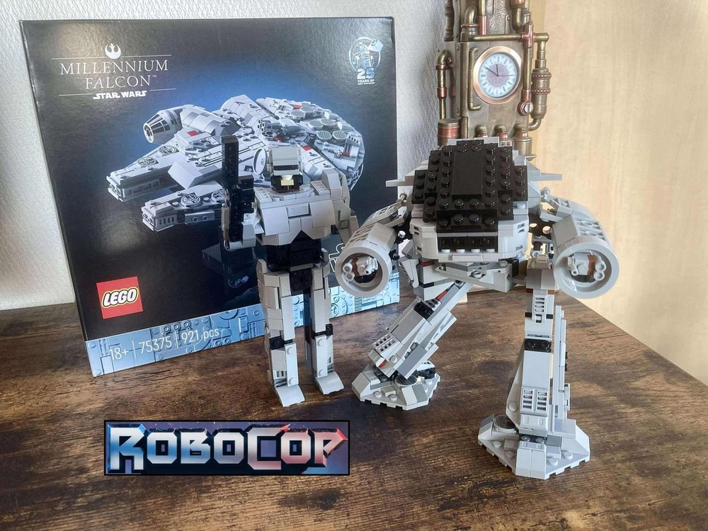Lego Robocop and ED-209