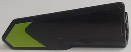 Technic, Panel Fairing #21 Very Small Smooth, Side B with Lime Corner Stripe Pattern (Sticker) - Set 42138