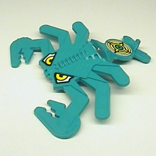 Lego Animal, Scorpion, Technic Competition Target with print / Dark Turquoise