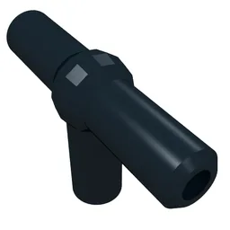 Pneumatic T-Piece (T Bar) [New Style] / Black
