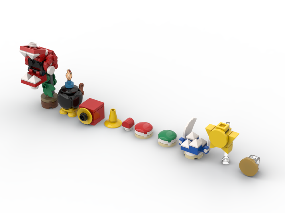 Lego Mario Kart - power ups