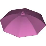 Equipment Umbrella Top with No Bottom Flaps, 6 x 6 with Top Stud / Medium Dark Pink