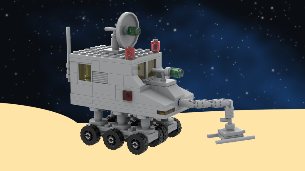 Lego Classic Space Reimagined: Mobile Lab 6901