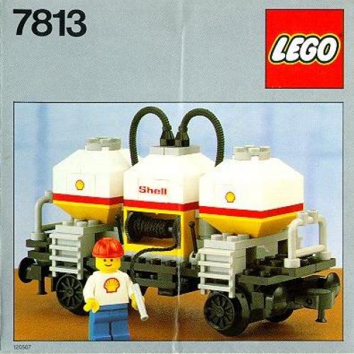 Lego Shell Tanker Wagon
