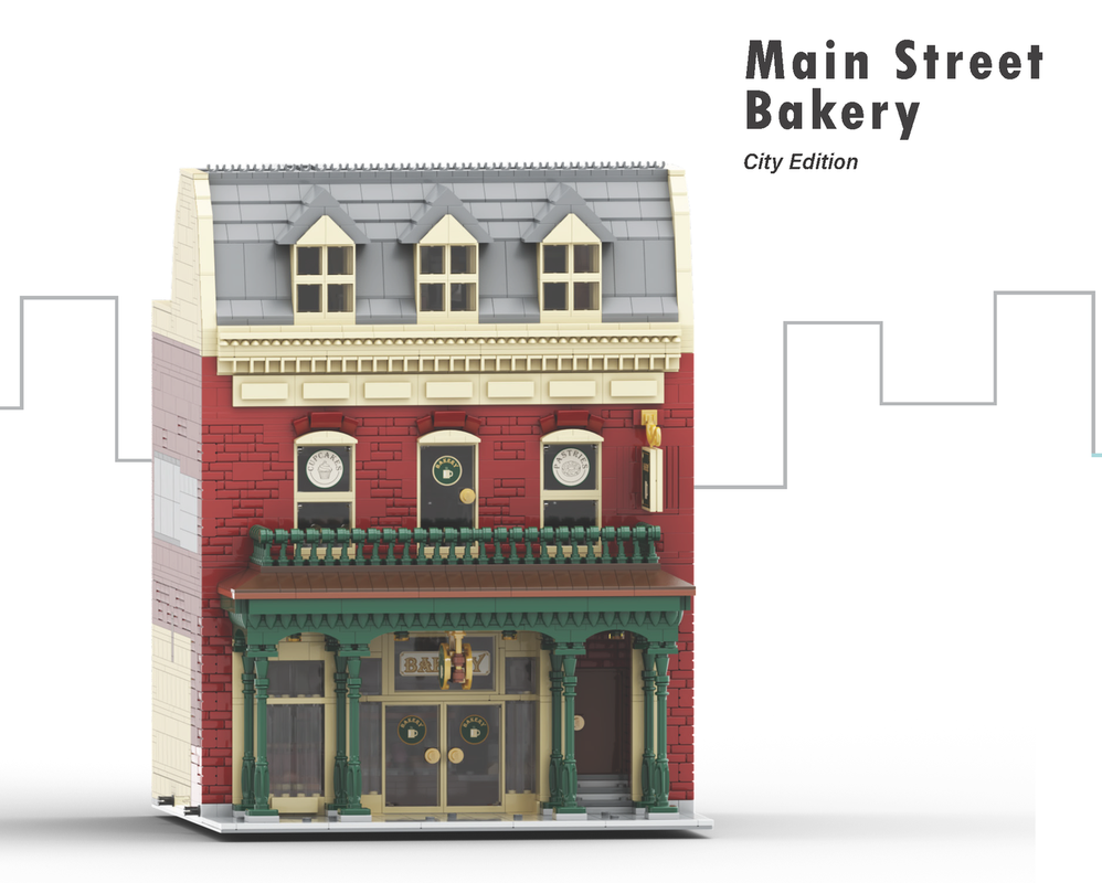 Lego Main Street Bakery – City Edition