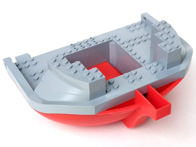 Lego Boat, Hull Giant Bow 19 x 22 with Light Bluish Gray Top (47980 / 47981)