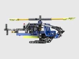 Helicopter with Two Piston Engine