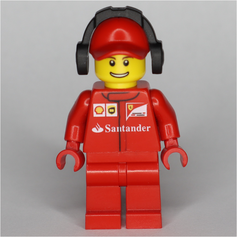 Lego Crew Member Ferrari
