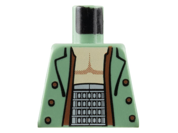 Lego Torso Spider-Man Dr. Octopus Open Shirt Pattern