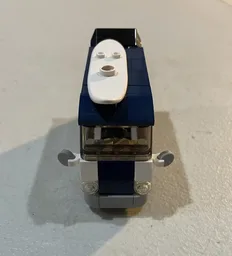 Dark Blue Surfer Van