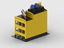 Modular Arcade Center + Display for set 10323