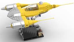 UCS Naboo Starfighter: Updated and with Stand