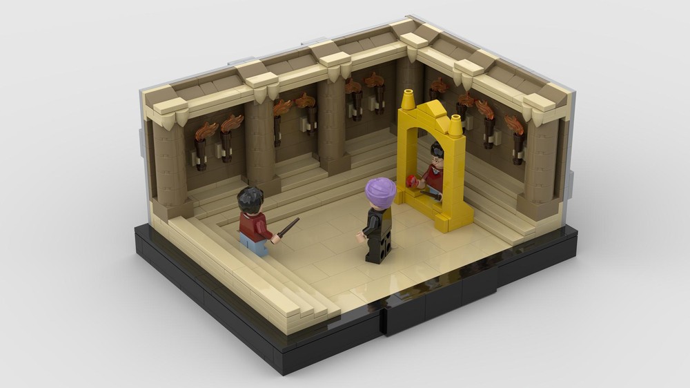 Lego Harry Potter and the Sorcerer's Stone - The Mirror of Erised Diorama