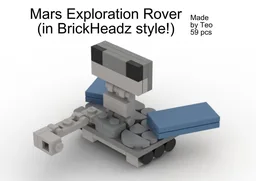 Mars Exploration Rover (BrickHeadz style)