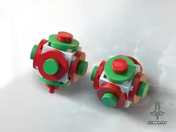 Spinning Top #31 Christmas Baubl