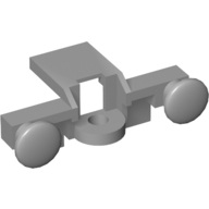 Lego Train Buffer Beam / Light Bluish Gray