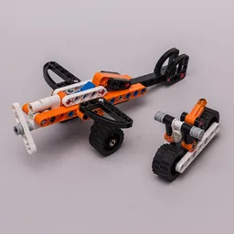 42088 Airplane & Motorcycle