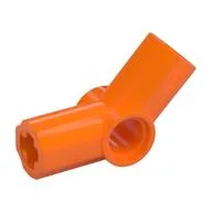 Technic Axle and Pin Connector Angled #4 - 135° / Orange