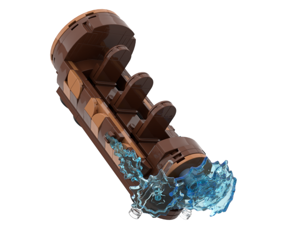 Lego Splash Mountain / Tiana's Bayou Adventure Ride Vehicle