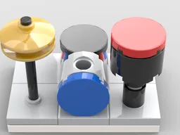 modern drum set