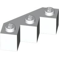 Lego Brick Wedged 3 x 3 Facet / White