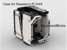 Raspberry Pi case for Pi 3B/4*/5