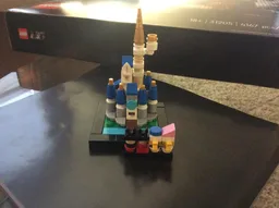 Micro-scaled Disney Castle