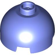 Lego Brick Round 2 x 2 Dome Top, Vented Stud / Blue Violet