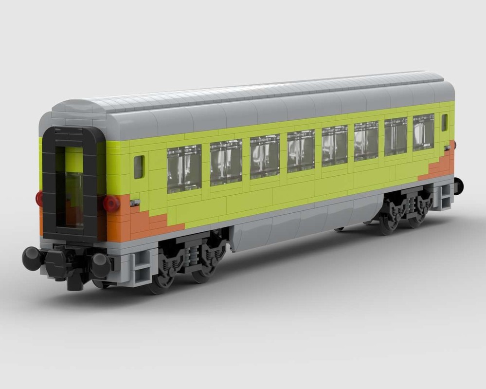 Lego 1st variant Wagon for low fare train