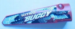 Technic, Panel Fairing # 6 Long Smooth, Side B with 'NITRO BUGGY' Pattern (Sticker) - Set 8048