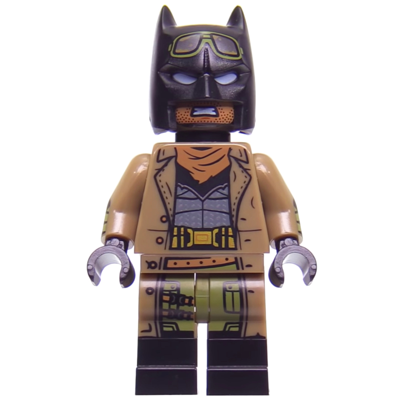 Lego Batman, Dark Tan Coat, Black Cowl (Knightmare Batman)