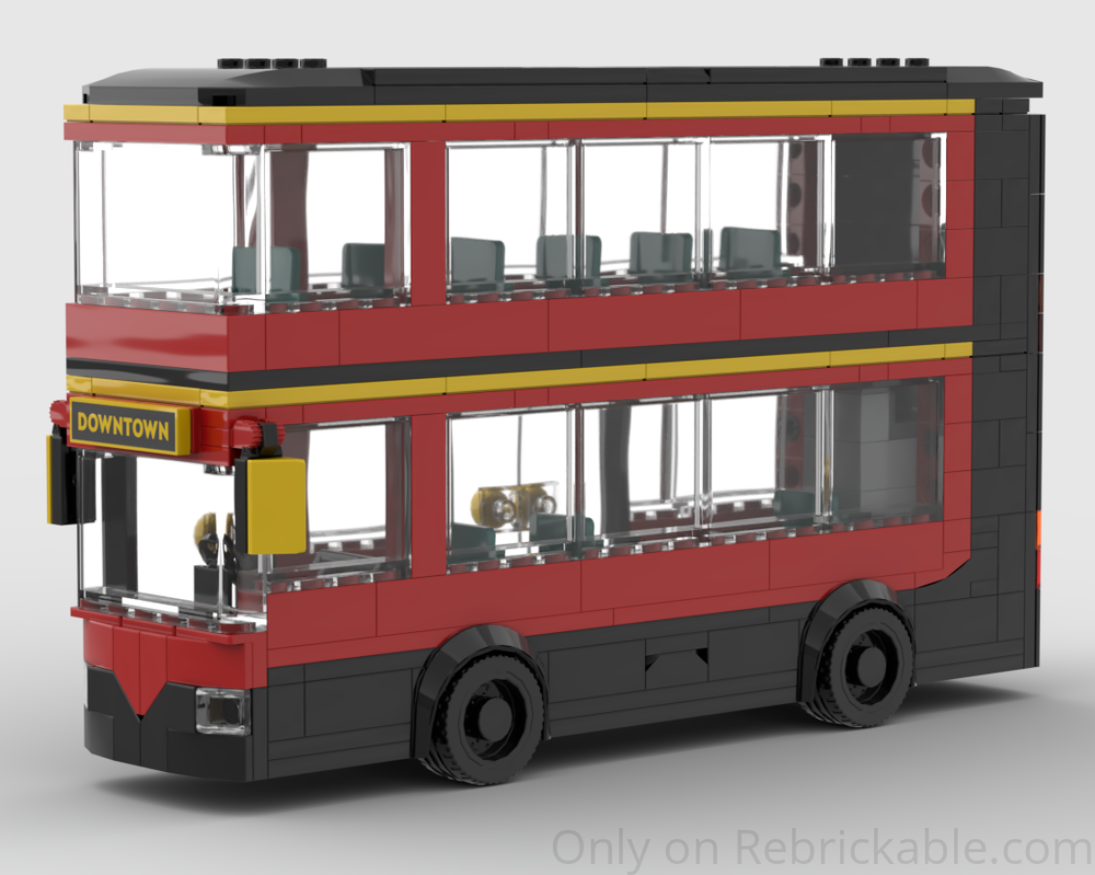 Lego Double Decker Bus (26 studs long)