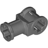 Technic Axle Connector with Axle Hole / Dark Bluish Gray