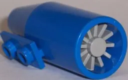 Engine, Smooth Large, 1 x 2 Thin Top Plate with Light Gray Center (4868a / 4869)