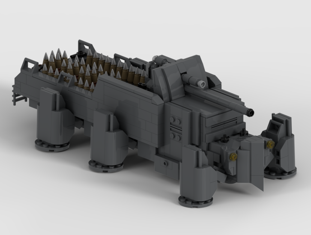Lego GroBwildjager- Anti Mech Gun Carrier (Big Game Hunter)