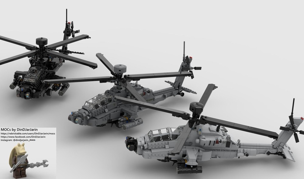 Lego AH-64E Apache Guardian
