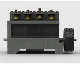 Inline 4 vacuum engine
