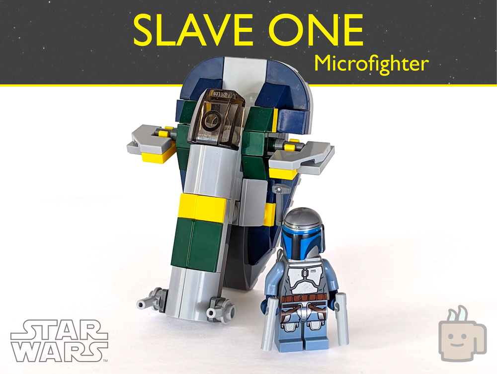 Lego Slave One Microfighter (Jango's)