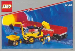 Railroad Tractor Flatbed