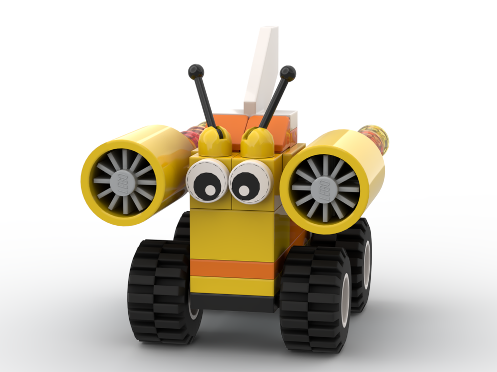 Lego Jet Snail Monster Truck
