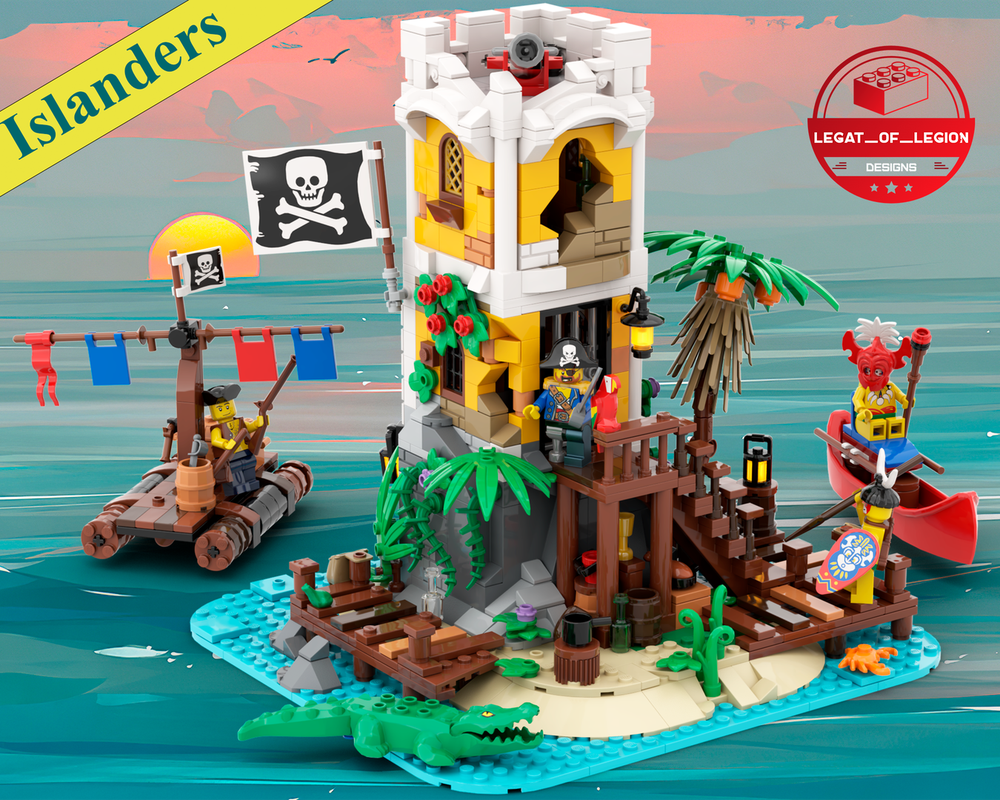 Lego 1788 Pirate Treasure Chest Remake