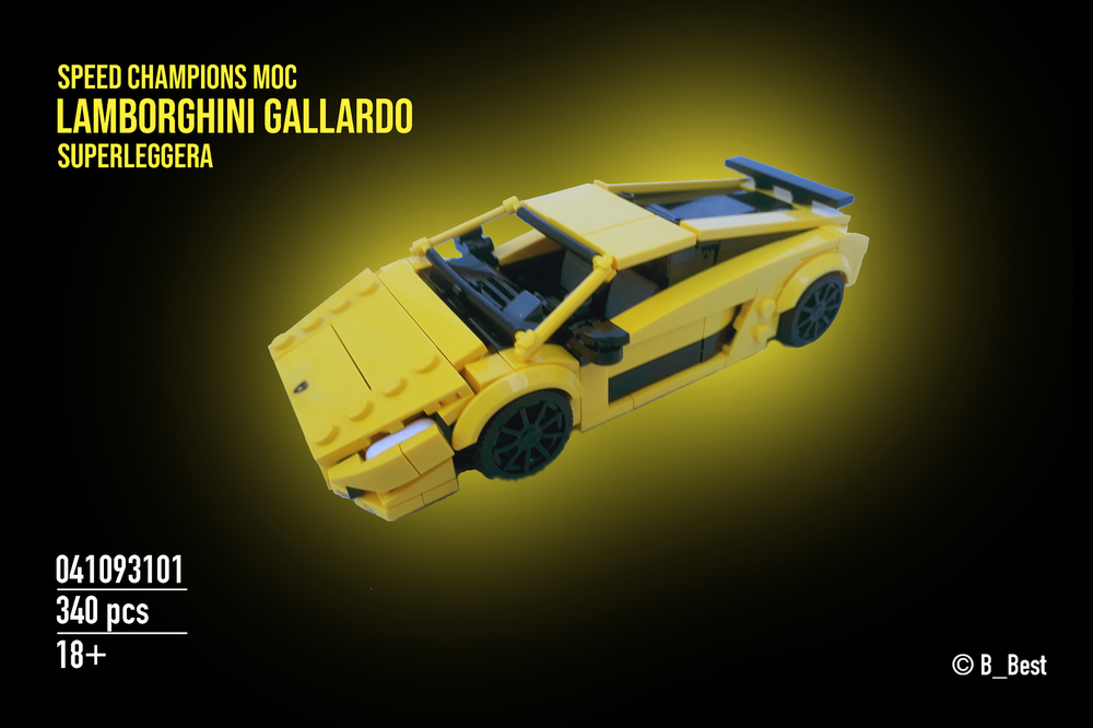 Lego Speed Champions Lamborghini Gallardo Superleggera