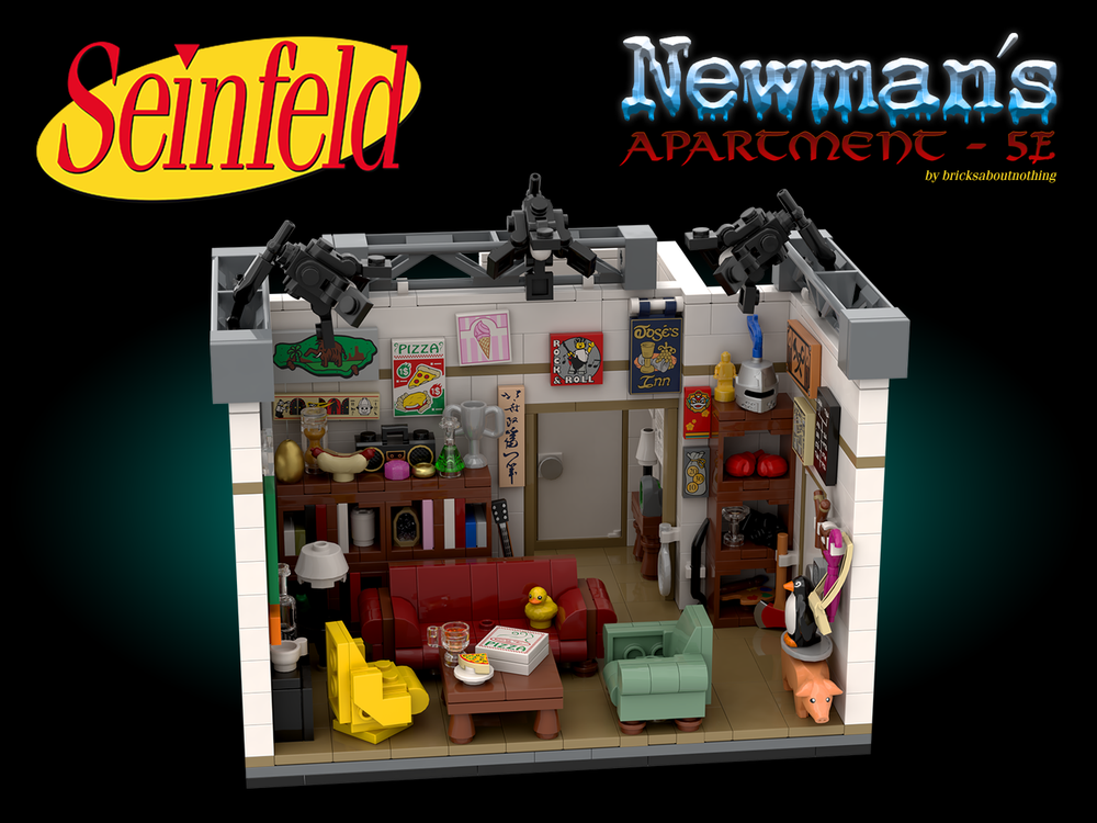 Lego Seinfeld - Newman's Apartment-5E