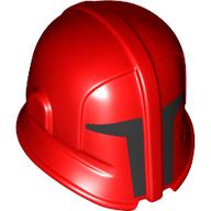 Lego Helmet, Praetorian Guard with Black Visor print / Red